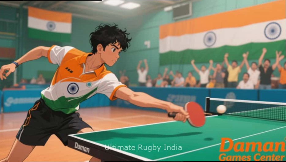 Ultimate Rugby India - Diwali Celebration Event Ultimate Rugby India Diwali event screenshot with festive graphics